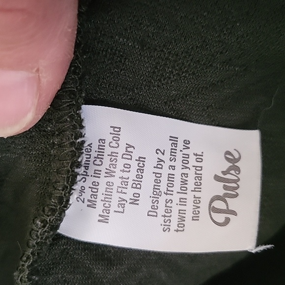 The Pulse Boutique Forest Green Quarter Zip Pullover - Picture 7 of 7